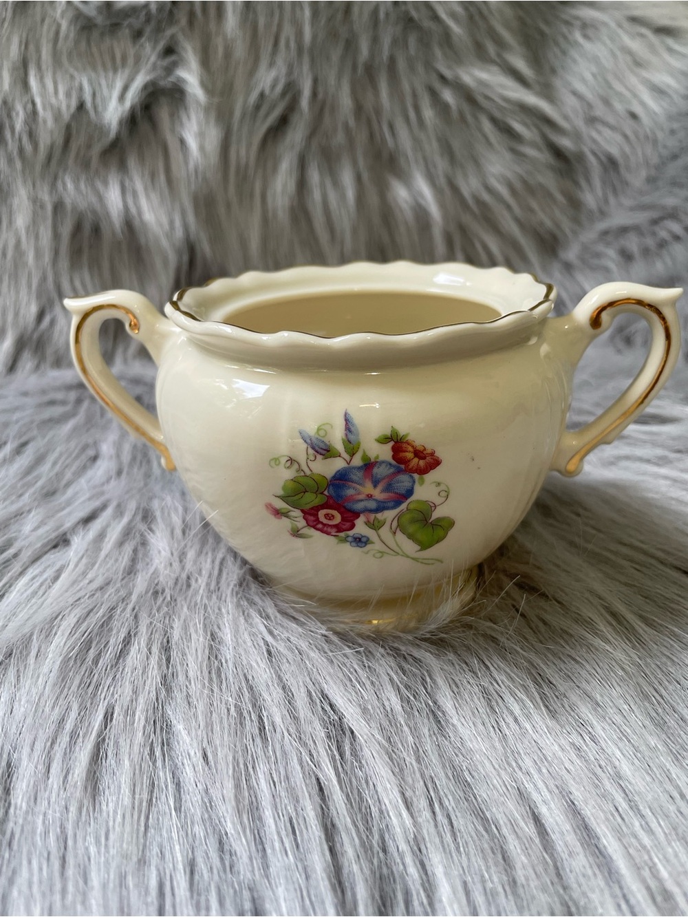 Vintage Santa Rosa by Syracuse China sugar bowl